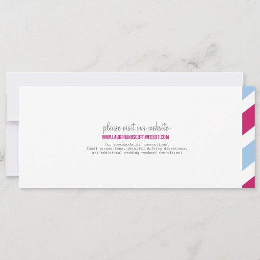 Uitnodiging tot inscheping van een vliegticket (Achterkant)