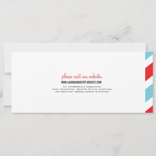 Uitnodiging tot inscheping van een vliegticket (Achterkant)