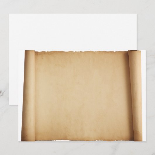 uitnodiging tot inschrijving (Voorkant / Achterkant)