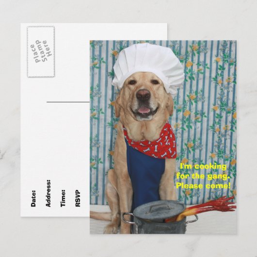 Uitnodiging tot inschrijving (Voorkant / Achterkant)