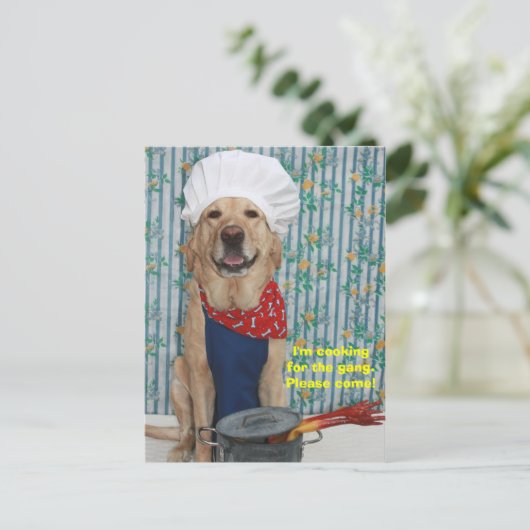 Uitnodiging tot inschrijving (Staand voorkant)