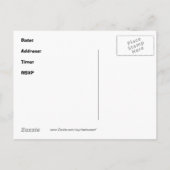 Uitnodiging tot inschrijving briefkaart (Achterkant)