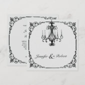  uitnodiging tot inschrijving op het huwelijk (Voorkant / Achterkant)