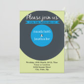 uitnodiging tot inschrijving op het huwelijk (Staand voorkant)