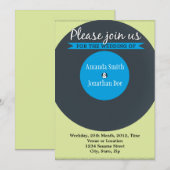 uitnodiging tot inschrijving op het huwelijk (Voorkant / Achterkant)