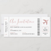 Uitnodiging tot inschrijving op het kooppas Plane  (Voorkant)