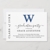 Uitnodiging tot inschrijving van de graduatieparti (Voorkant)