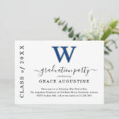 Uitnodiging tot inschrijving van de graduatieparti (Staand voorkant)