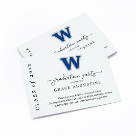 Uitnodiging tot inschrijving van de graduatieparti informatiekaartje