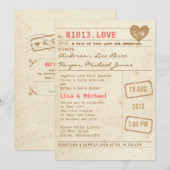 Uitnodiging tot inschrijving via  bibliotheek (Voorkant / Achterkant)