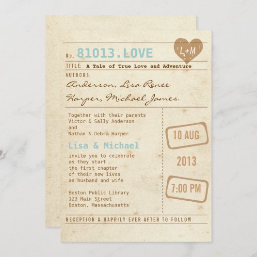 Uitnodiging tot inschrijving via  bibliotheek (Voorkant / Achterkant)