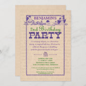 uitnodiging tot inschrijving voor boekpartij (Voorkant / Achterkant)