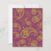 Uitnodiging tot interventie van Paisley Dreams Wed (Achterkant)