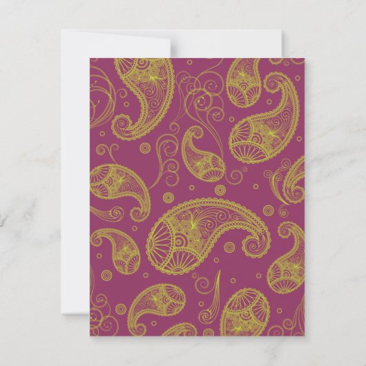 Uitnodiging tot interventie van Paisley Dreams Wed (Achterkant)