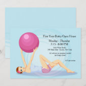 Uitnodiging tot inval bundel fitness (Voorkant / Achterkant)