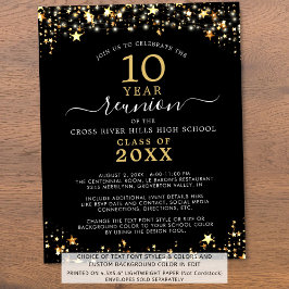 Uitnodiging tot invitatie voor Black Gold Stars va