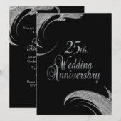 Uitnodiging tot Jubileum van Classy Silver (Voorkant / Achterkant)