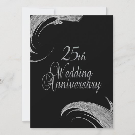 Uitnodiging tot Jubileum van Classy Silver (Voorkant)