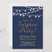 Uitnodiging tot Kaarten voor de "Surprise Gold Ret (Voorkant)