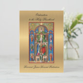 Uitnodiging tot katholieke Orde voor de Heilige Pr (Staand voorkant)