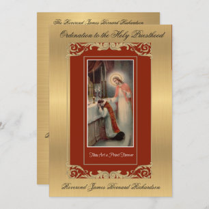 Uitnodiging tot katholieke Orde voor de Heilige Pr