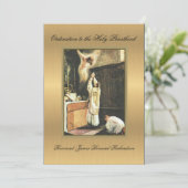 Uitnodiging tot katholieke Orde voor de Heilige Pr (Staand voorkant)