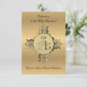 Uitnodiging tot katholieke Orde voor de Heilige Pr (Staand voorkant)