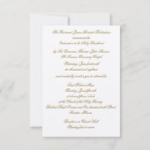 Uitnodiging tot katholieke Orde voor de Heilige Pr (Achterkant)