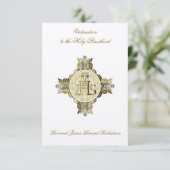 Uitnodiging tot katholieke Orde voor de Heilige Pr (Staand voorkant)