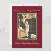 Uitnodiging tot katholieke Orde voor de Heilige Pr (Voorkant)