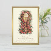 Uitnodiging tot katholieke Orde voor de Heilige Pr (Staand voorkant)