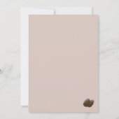 Uitnodiging tot katholieke winterbruiloft (Achterkant)