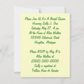 Uitnodiging tot kennisgeving van de Raining Retro  (Achterkant)