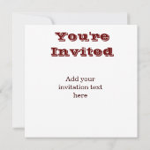 Uitnodiging tot kerstavond voor kerstfeestdagen Sj (Achterkant)