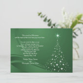 Uitnodiging tot kerstweddenschap (Staand voorkant)