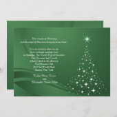 Uitnodiging tot kerstweddenschap (Voorkant / Achterkant)