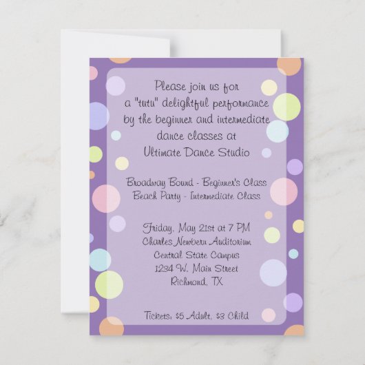 Uitnodiging tot kleurrijke overweging (Achterkant)