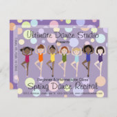 Uitnodiging tot kleurrijke overweging (Voorkant / Achterkant)