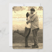 Uitnodiging tot laatste bruiloft (Achterkant)