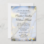 Uitnodiging tot lente-bloesems huwelijk (Voorkant)