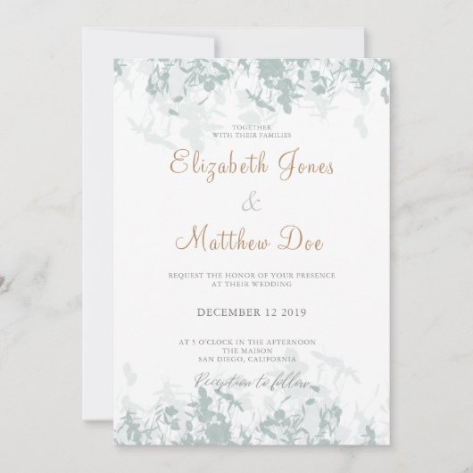 Uitnodiging tot lente-weddenschappen (Voorkant)