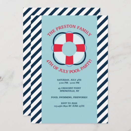 Uitnodiging tot levensonderhoud (Voorkant / Achterkant)