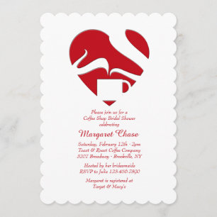 Uitnodiging tot liefde voor koffie