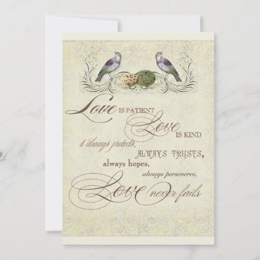 Uitnodiging tot liefde - Vrijgezellenfeest (Achterkant)