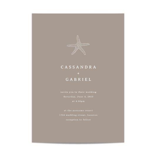 Uitnodiging tot Lihue Wedding