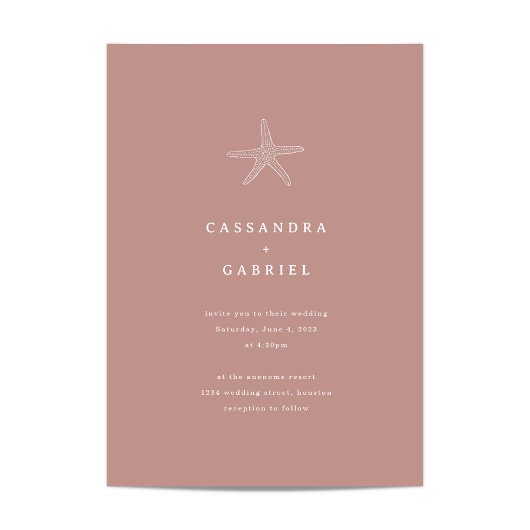 Uitnodiging tot Lihue Wedding