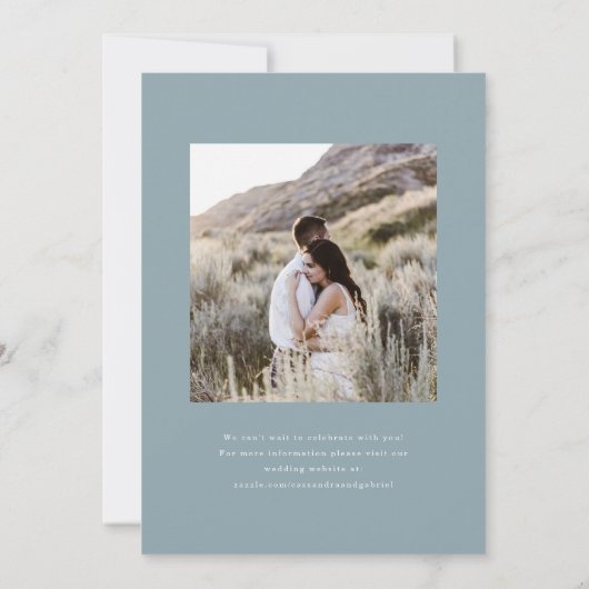 Uitnodiging tot Lihue Wedding (Achterkant)