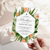 Uitnodiging tot Lijst van Cactus Flowers Dedicatio