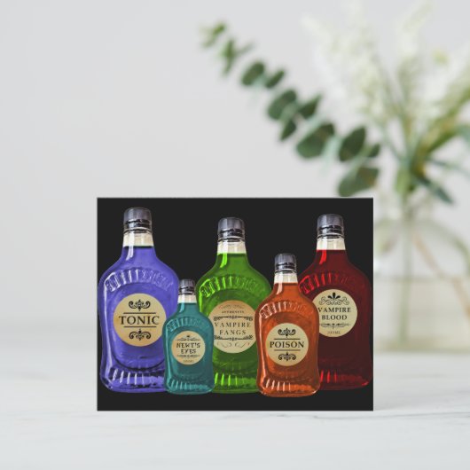 Uitnodiging tot magische injectie Tonic Vampire Bl (Staand voorkant)