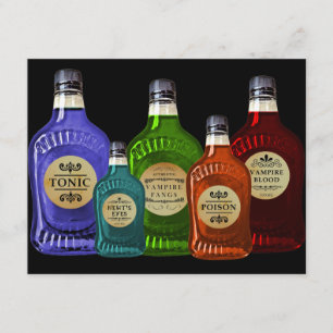 Uitnodiging tot magische injectie Tonic Vampire Bl